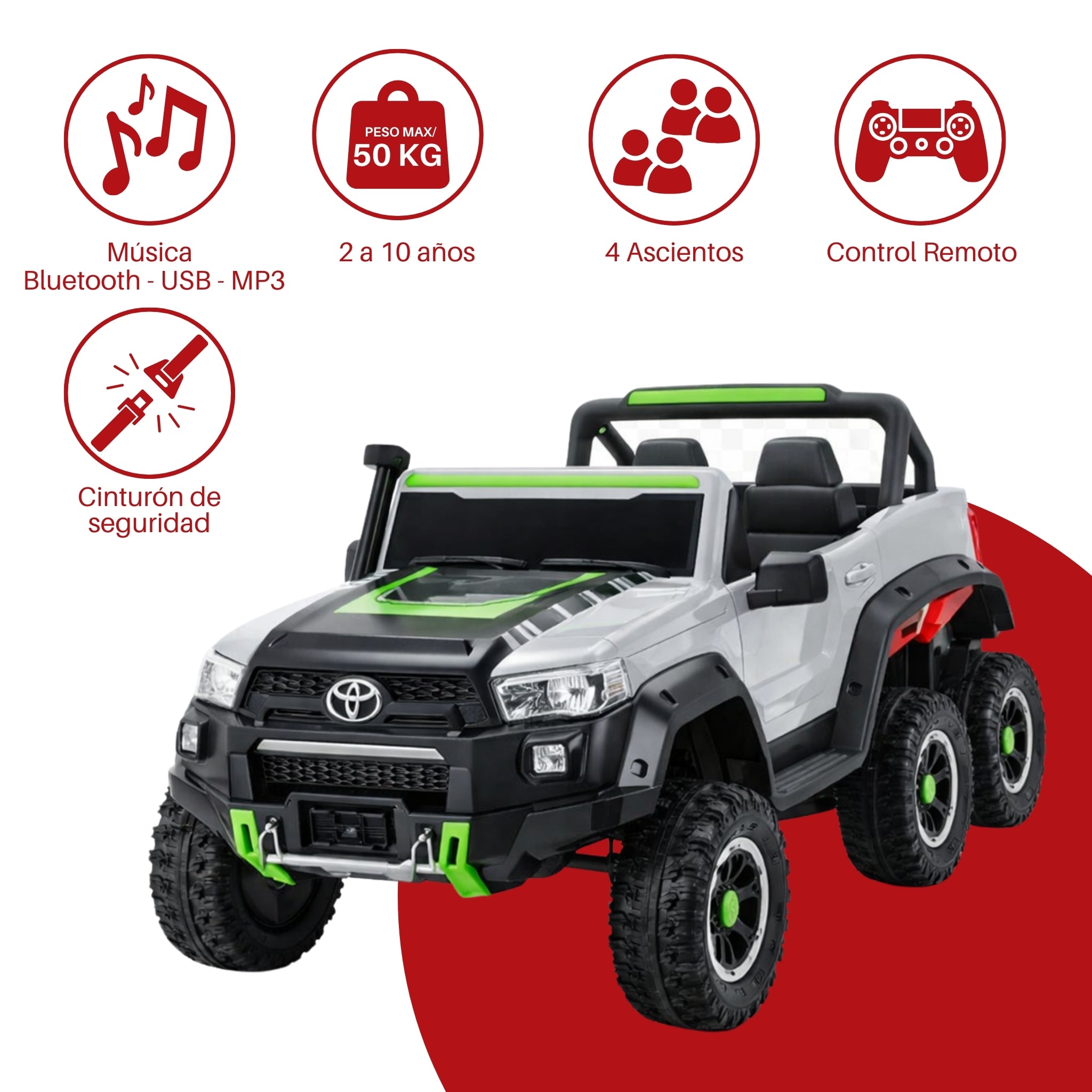 Hilux 6 wheels